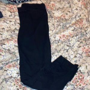 Women’s black old navy black pixie cut dress pants